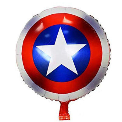 Captain America shield foil balloon 35x35cm, Auckland NZ
