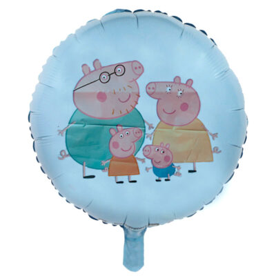 Peppa - family Peppa Pig family foil balloon 18 inch, Auckland NZ