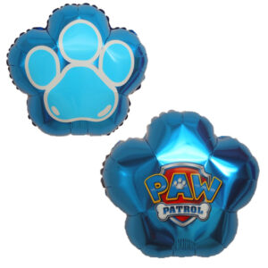 PAW Patrol blue paw foil balloon 40x38cm, Auckland NZ