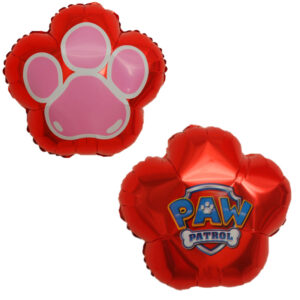 PAW Patrol red paw foil balloon 40x38cm, Auckland NZ