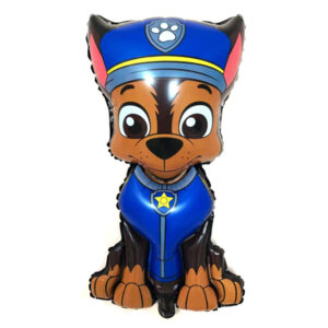 PAW Patrol Chase foil balloon 60x30cm air fill, Auckland NZ