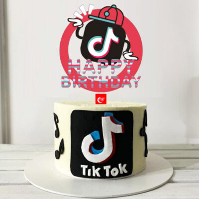 Tik Tok Birthday Cake toppers Tik Tok Birthday Cake toppers