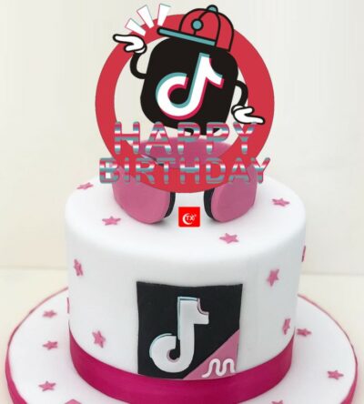 Tik Tok Birthday Cake toppers Aa Tik Tok Birthday Cake toppers
