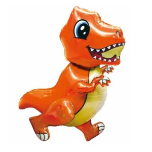 4D T-Rex dinosaur foil balloon 77x51cm helium quality, Auckland NZ