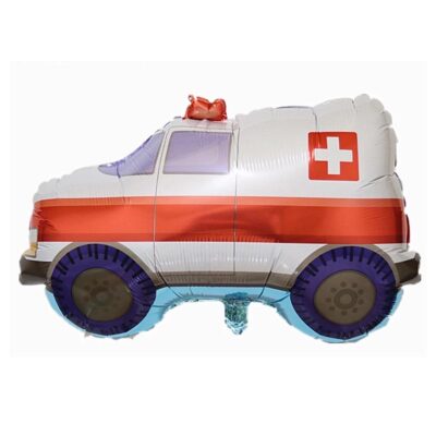 Ambulance foil balloon 86x56cm helium quality, Auckland NZ