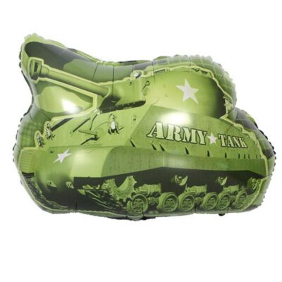 Army Tank Foil Balloons Army tank foil balloon 79x56cm helium quality, Auckland NZ