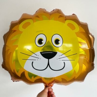 Lion Head animal foil balloon