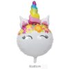 unicorns head foil Balloons2