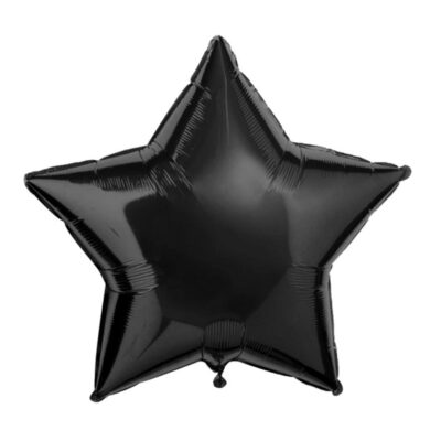 Black Foil Star Balloon