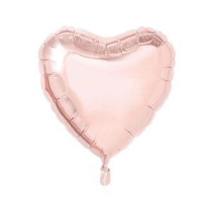 Champange Foil Hearts