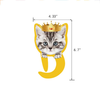 Cat Theme Party Happy Birthday Banner2