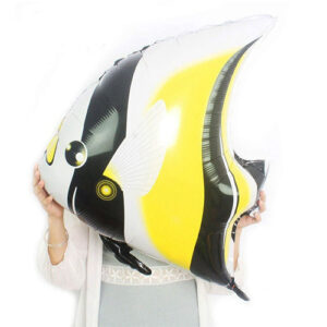 Moorish Idol ocean party foil balloon 69x80cm helium quality, Auckland NZ