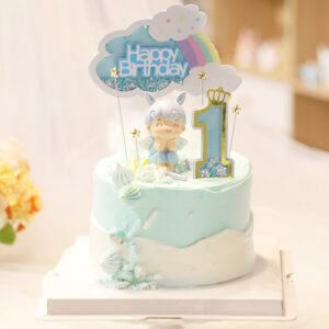 1st 2nd birthday cake toppers baby boy acrylic set, Auckland NZ