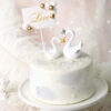 Cake topper Love with gold balls Birthday cake topper love with balls 17cm, Auckland NZ