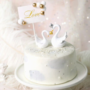 Birthday cake topper love with balls 17cm, Auckland NZ