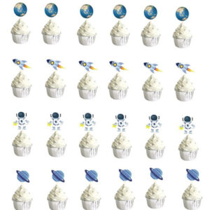 Outer Space cupcake toppers