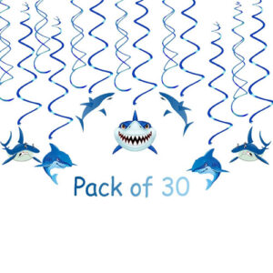 Shark Hanging Swirl decoration