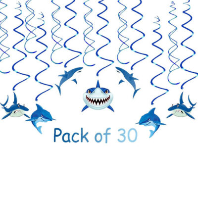 Shark Hanging Swirl decoration