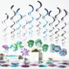 Under the sea Haning Swirl Decorations