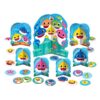 BABY SHARK TABLE DECORATING KIT Baby Shark birthday party table decorating kit centrepieces confetti, Auckland NZ