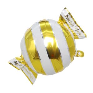 Yellow Sweet Shaped Foil Balloons