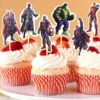 Superhero cupcake toppers 24 pieces, Auckland NZ