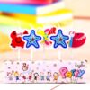 Ocean animals cake candles set 5 pieces, Auckland NZ