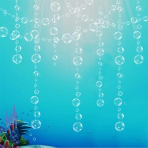 White transparent bubble garland 1.8m floating party decoration, Auckland NZ
