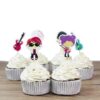 Music kids party cupcake toppers 24 pieces, Auckland NZ