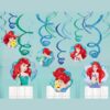 ARIEL DREAM BIG SWIRL VALUE PACK Little Mermaid Ariel Dream Big hanging swirls 12 pieces, Auckland NZ