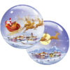 A Visit from St Nicholas Christmas bubble balloon 56cm Qualatex, Auckland NZ