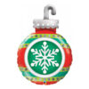 Snowflake Ornament Christmas foil balloon 89cm 35 inch Qualatex, Auckland NZ