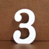 Free Standing Wood Number 3