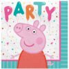 PEPPA PIG CONFETTI PARTY BEVERAGE NAPKINS Peppa Pig Confetti Party beverage napkins, Auckland NZ