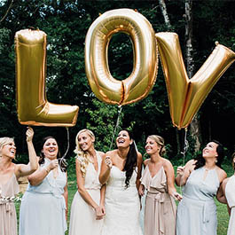 Giant Gold Foil Letter Balloons 100cm NZ