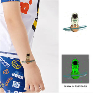 UV glow boys temporary tattoo Bci102, party favour Auckland NZ