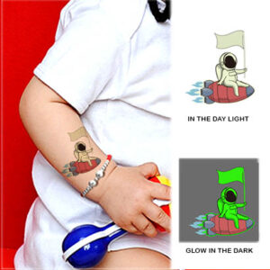 UV glow boys temporary tattoo Bci103, party favour Auckland NZ