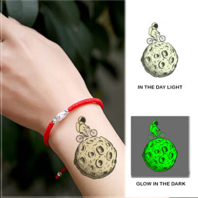 BCI107 UV glow boys temporary tattoo Bci107, party favour Auckland NZ