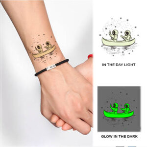 UV glow boys temporary tattoo Bci108, party favour Auckland NZ