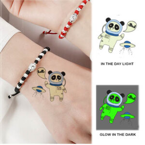 UV glow boys temporary tattoo Bci116, party favour Auckland NZ