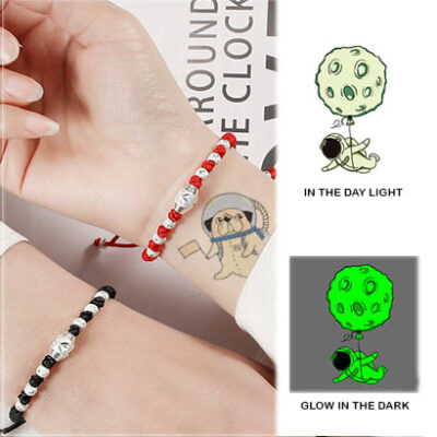 BCI117 UV glow boys temporary tattoo Bci117, party favour Auckland NZ