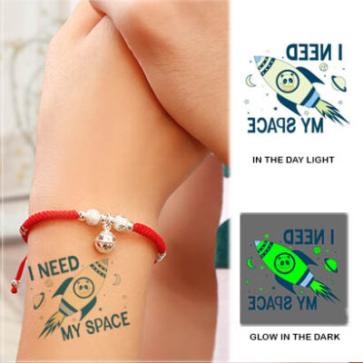 BCI120 UV glow boys temporary tattoo Bci120, party favour Auckland NZ
