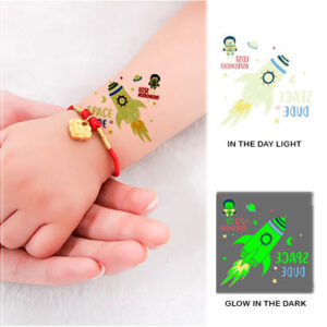 UV glow boys temporary tattoo Bci122, party favour Auckland NZ