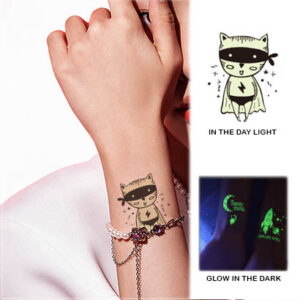 UV glow boys temporary tattoo Bci129, party favour Auckland NZ