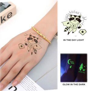 UV glow boys temporary tattoo Bci134, party favour Auckland NZ