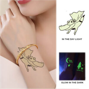 UV glow boys temporary tattoo Bci135, party favour Auckland NZ