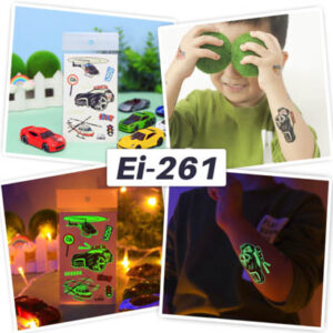 UV glow in the dark temporary tattoo Bei-261 12x7.5cm, party favour Auckland NZ
