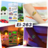UV glow in the dark temporary tattoo Bei-263 12x7.5cm, party favour Auckland NZ