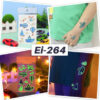 UV glow in the dark temporary tattoo Bei-264 12x7.5cm, party favour Auckland NZ