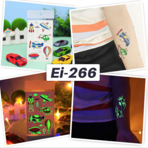 UV glow in the dark temporary tattoo Bei-266 12x7.5cm, party favour Auckland NZ